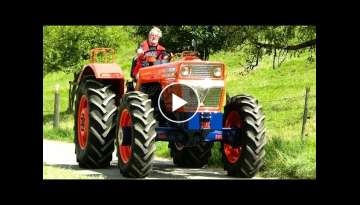 Super Rare V6: 1968 SAME Buffalo V6 Tractor | Start-Up, Sound, Drive