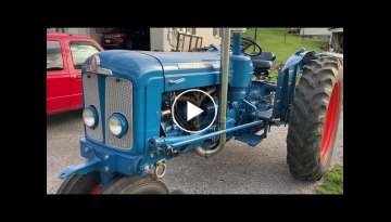 Fordson Super Major Tractor - 3.6L 4-cyl 54 Hp Diesel or 3.3L 4-cyl 54 Hp Gas Engines - 1961-64