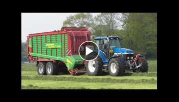 Grass silage with New Holland
