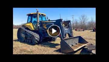 Rare Cat Challenger Tractor with LEON Loader!