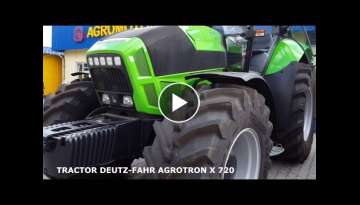 TRACTOR DEUTZ-FAHR AGROTRON X 720