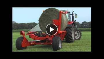 KUHN RW / SW range - Wrappers (In action)