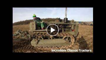 1941 CAT D4 Crawler Tractor at NVTEC North Notts Working Day 5th February 2023