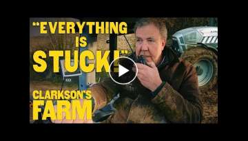 Can Jeremy and Kaleb Save Their Tractors From The Mud? | Clarkson's Farm