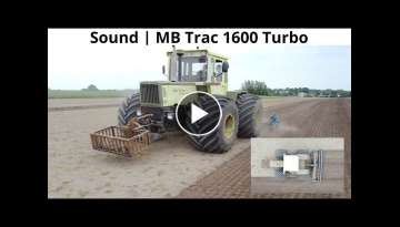 MB Trac 1600 Turbo beim kreiseln | Sound