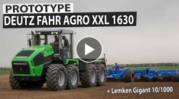 DEUTZ FAHR Agro XXL 1630 Tractor / 8WD - 600 hp