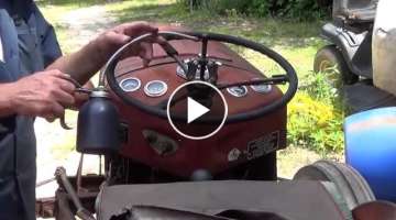 Massey Ferguson 35 Steering Box Removal Part 1