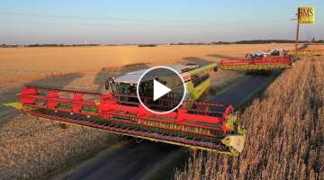 Neue Generation CLAAS LEXION Mähdrescher - Serie 8000-5000 Getreideernte new combine harvester