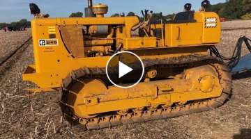 Caterpillar D4D Crawler with Trailed Reversible Plough