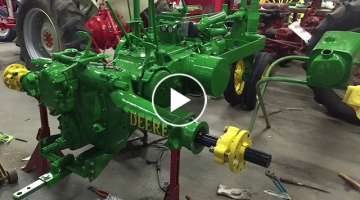 1937 B John Deere Tractor restoration smith Tractor restoration
