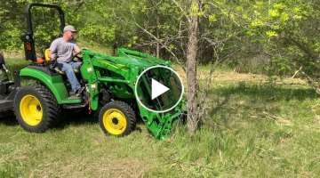 John Deere 2038R - First Time Use!