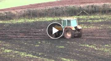 Renault Tractor Makes a Useful Taxi - Especially in the Mud!