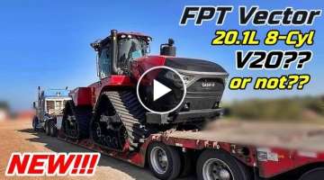 NEW 946 Hp or not? Case 715 Quadtrac will use the Vector V20? 