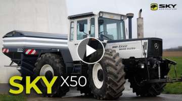 MB Trac 1600 Turbo + SKY Agriculture X50