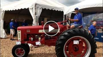 Young Michigan Man Restores Great Grandpa's 1957 Farmall 350 - Wins National Competition