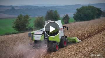 CLAAS LEXION 7700 Montana [Demo Tour in Corn]