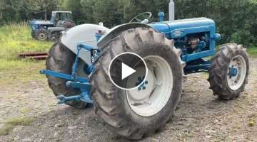 Lot 2 Fordson 4WD power major tractor