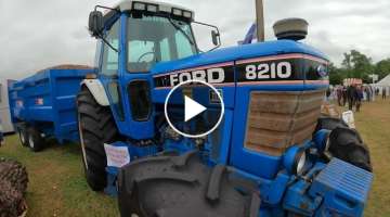1990 Ford 8210 iii 4x4 6.6 Litre 6-Cyl Diesel Tractor (115 HP)