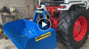 David brown 996 rebuild with live hydraulic spools demonstration Fleming power linkbox