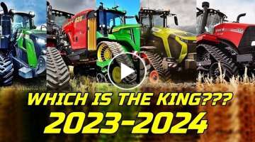 TOP 5 Largest & strongest tractors for 2023-24 [CLAAS/CASE/FENDT/DEERE/VERSATILE] Which is the TO...