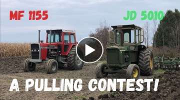  John Deere 5010 VS Massey Ferguson 1155 