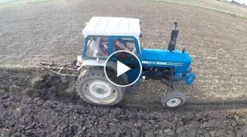 FORD 5600 AND RANSOMES PLOUGH