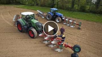  FENDT 824 and NEW HOLLAND T7.270 