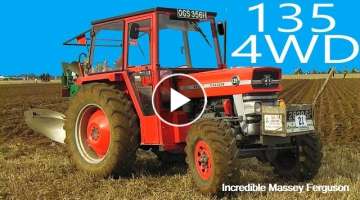 1970 Massey Ferguson 135 4WD 2.5 Litre 3-Cyl Diesel Tractor (46HP)