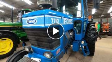 1986 Ford 7710 2WD 4.4 Litre 4-Cyl Diesel Tractor (103 HP)