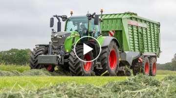 Grass Silage w/ *NEW* Fendt 728 Vario 