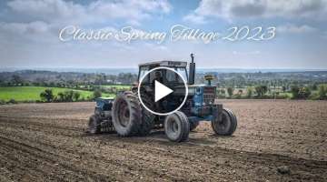 Ploughing, Cultivating & Sowing 2023 - Classic Ford 7000 & 7710
